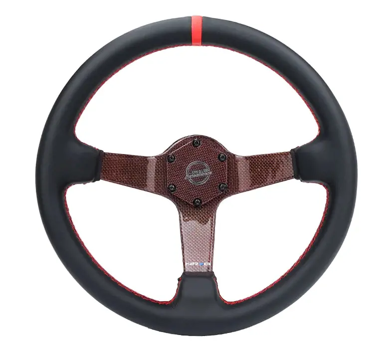 Nrg Innovations Carbon Fiber Colored Steering Wheel 350Mm Deep Dish (5 Colors) 3