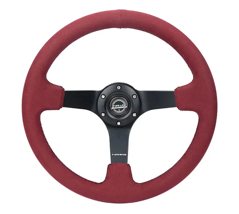 Nrg Innovations 350Mm 3" Deep Dish Alcantara (2 Colors) 2