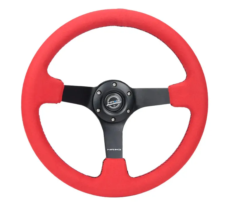 Nrg Innovations 350Mm 3" Deep Dish Alcantara (2 Colors) 1