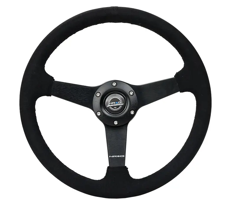 Nrg Innovations 350Mm Flat Steering Wheel Alcantara (3 Colors) 3