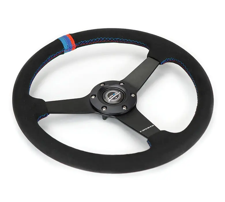 Nrg Innovations 350Mm Flat Steering Wheel Alcantara (3 Colors) 2