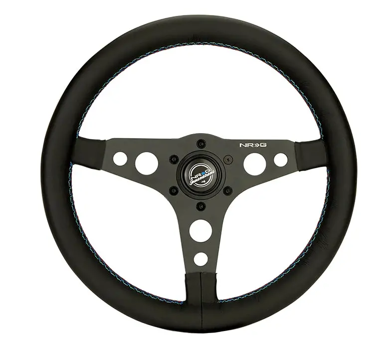 Nrg Innovations Jdm Inspired Lightweight Steering Wheel - Non Deep Dish Rst-068 1