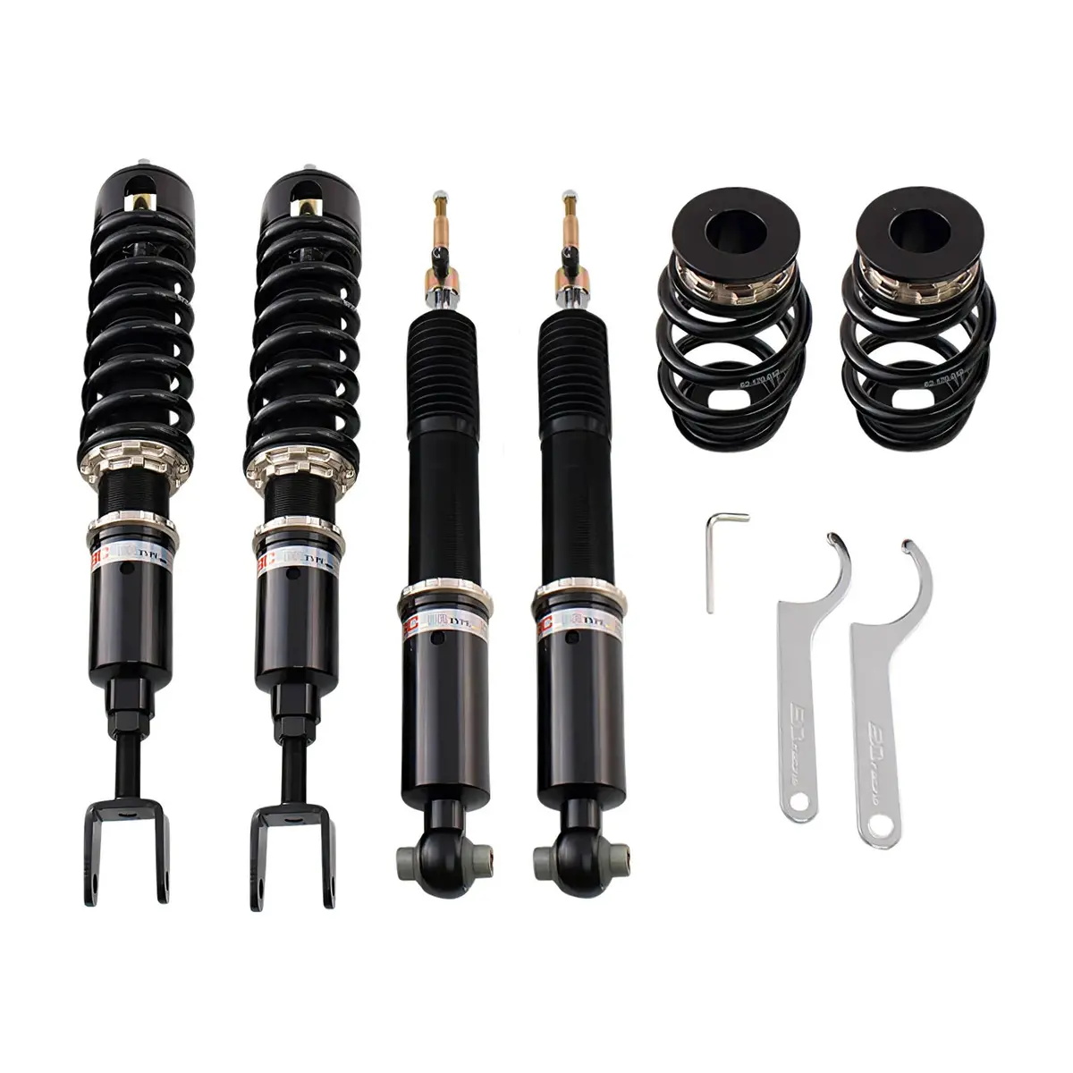 Bc Racing Br Series Coilovers : 07-08 Audi Rs4 Sedan S-02-Br 1