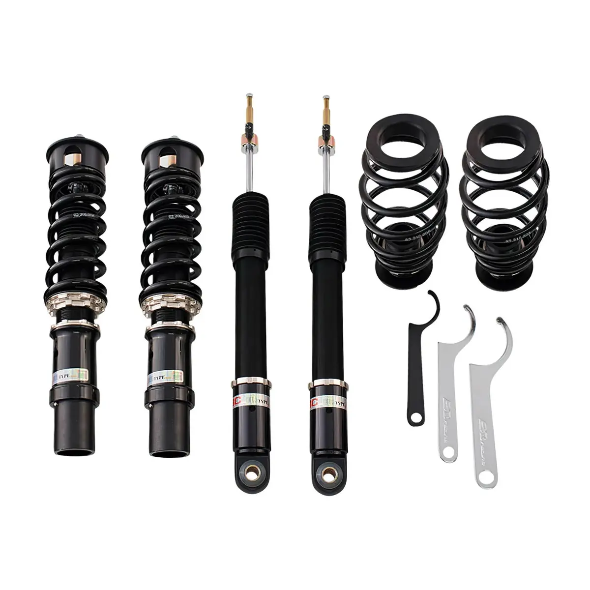 Bc Racing Br Series Coilovers : 09-16 Audi A4 / S4 / A5 / S5 Fwd / Awd S-07-Br 1