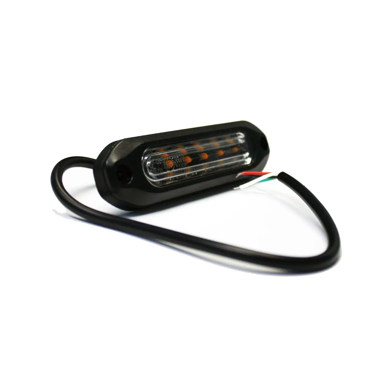 Sae Compliant Slim Amber Warning Light (10-20195) 1