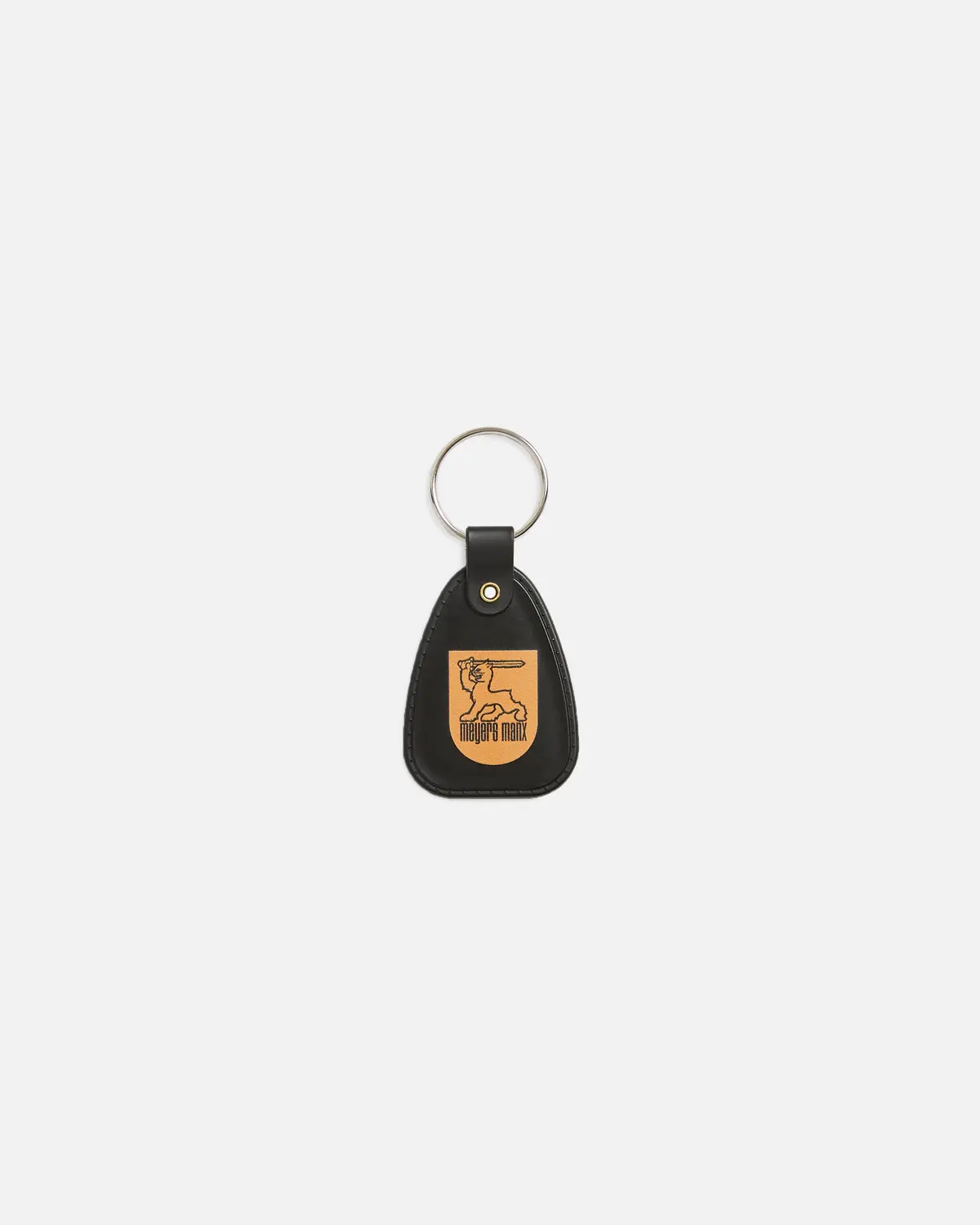 Shield Keychain Black 1