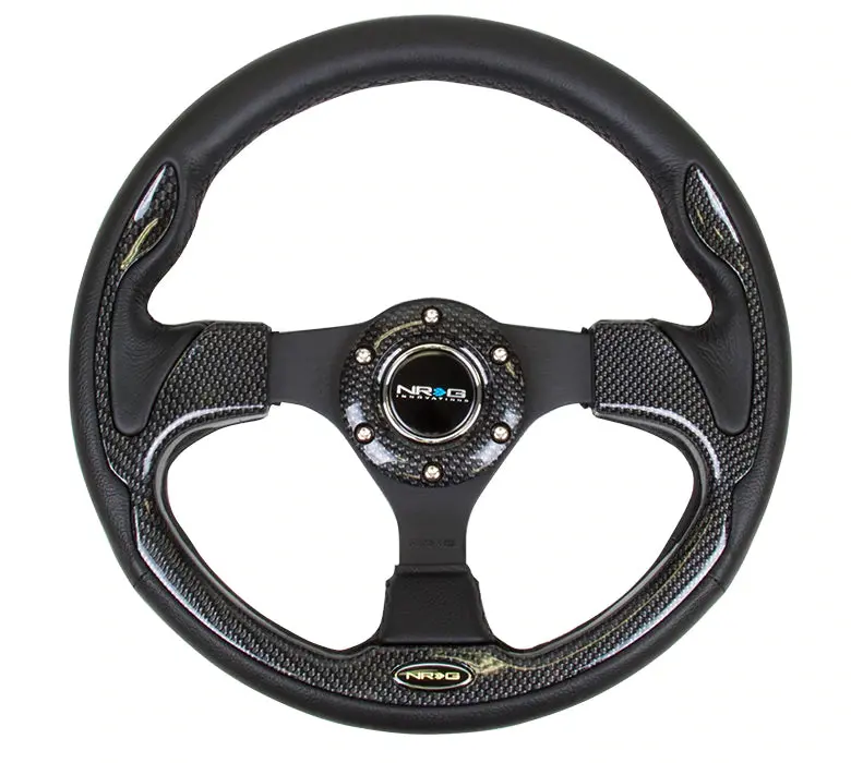 Nrg Innovations Carbon Fiber Steering Wheels Rst-001Cfl 1