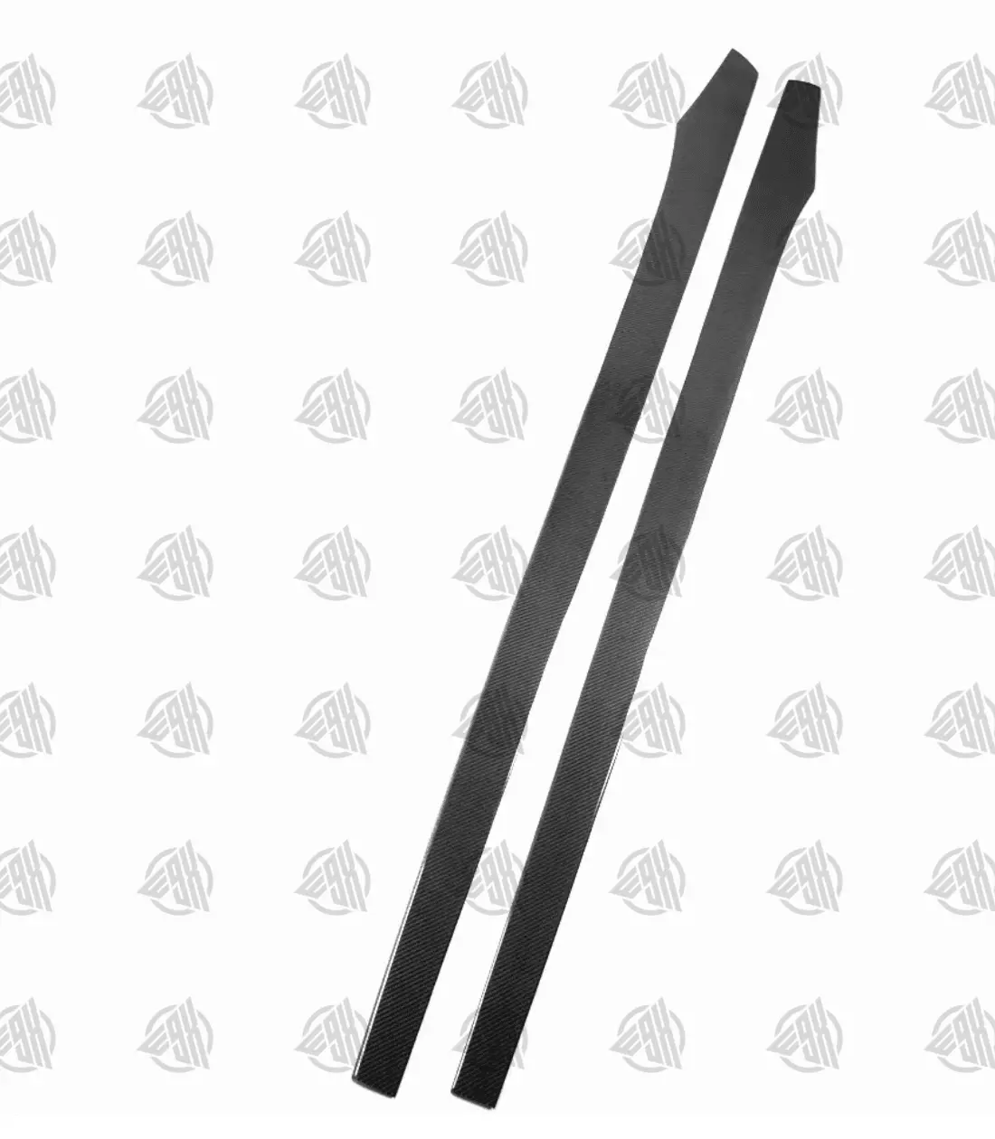 Bmw V1 Dry Carbon Fibre Side Skirt Extensions 2
