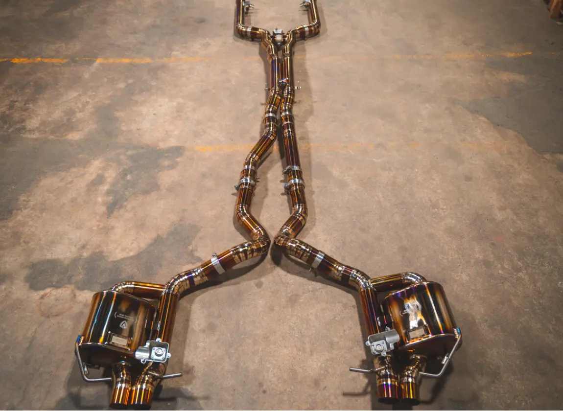 Mercedes W205 C63 / C63s Valved Sport Exhaust System 1
