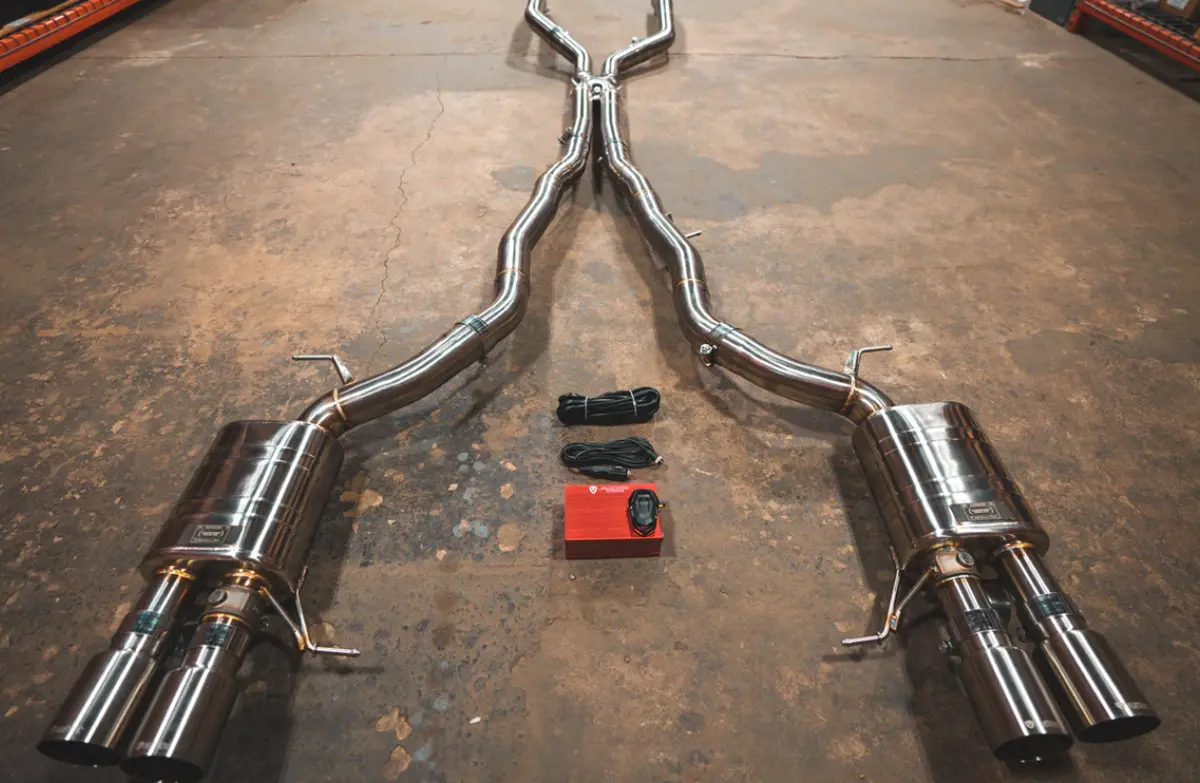 Alpina B6 / Bmw 650I Valved Sport Exhaust System 1