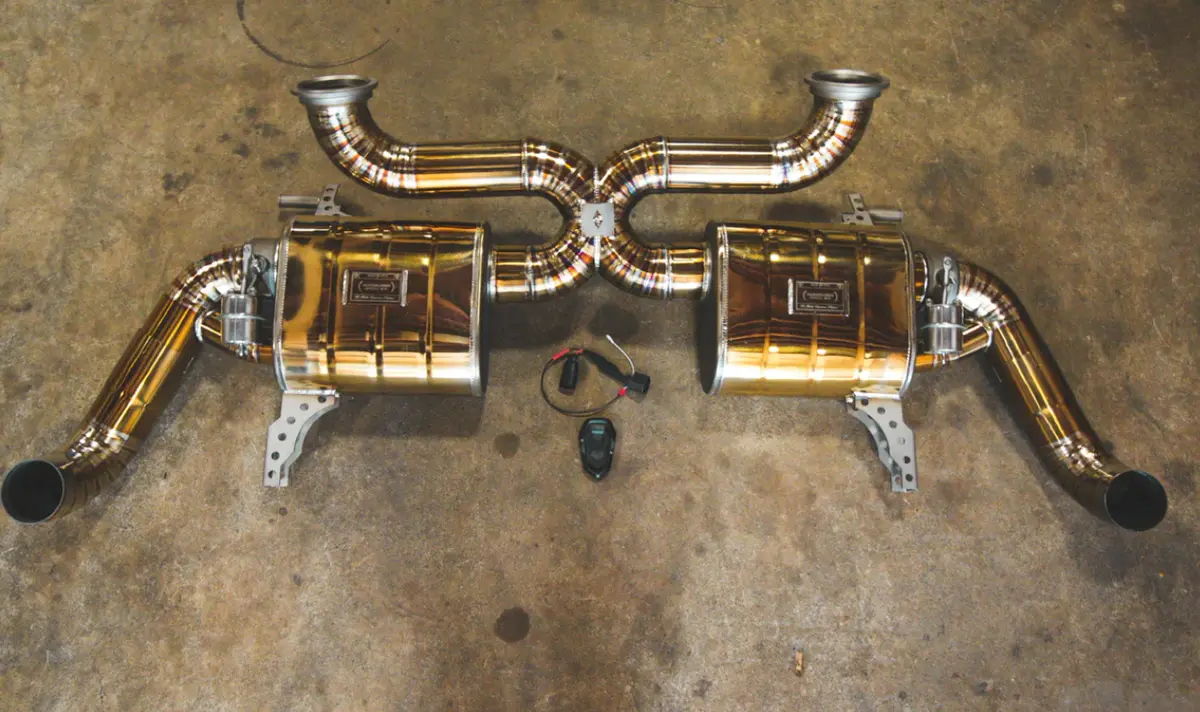 Audi R8 V8 / V10 Valved Sport Exhaust System 1