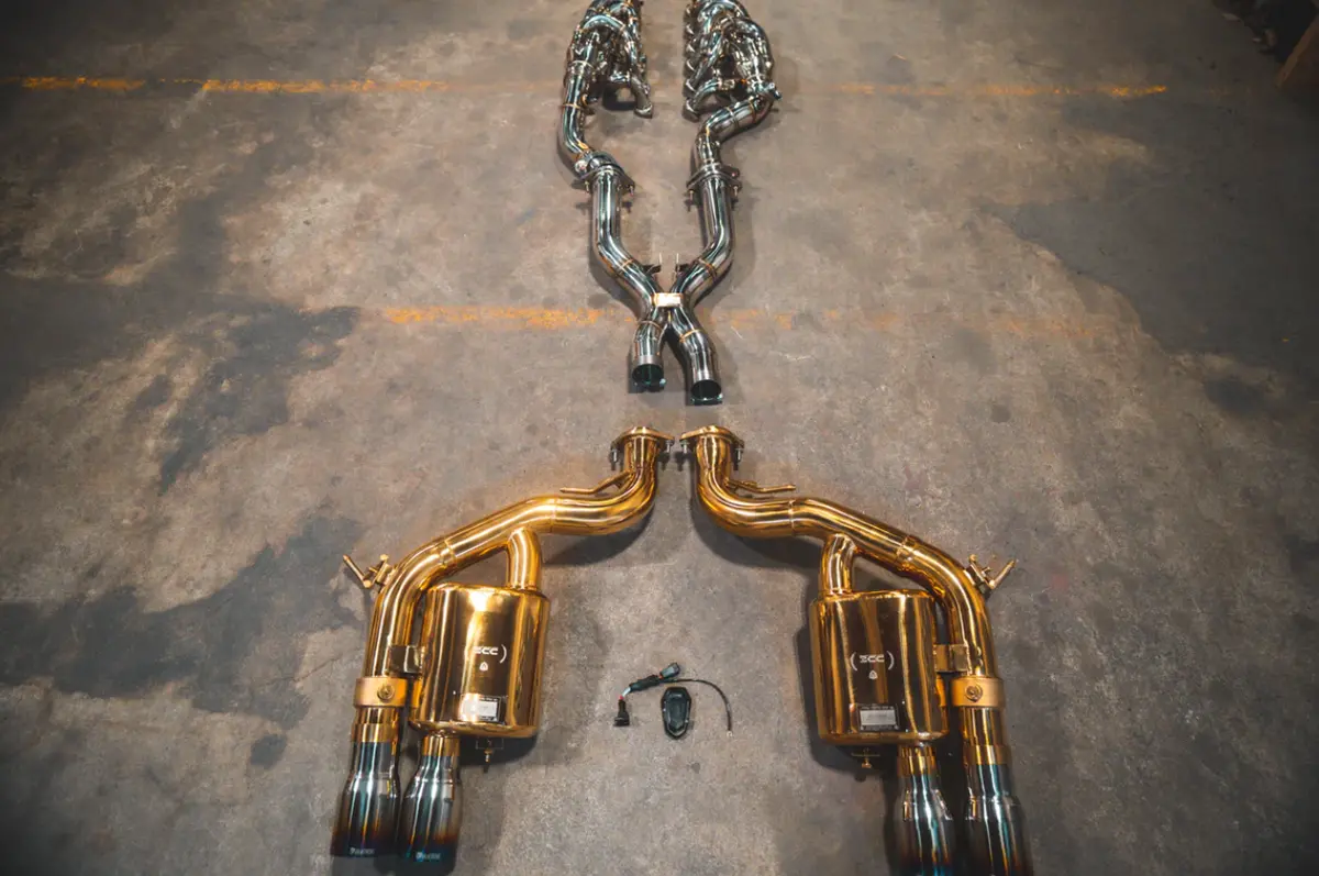 Ferrari 599 Race F1 Valved Exhaust System 1