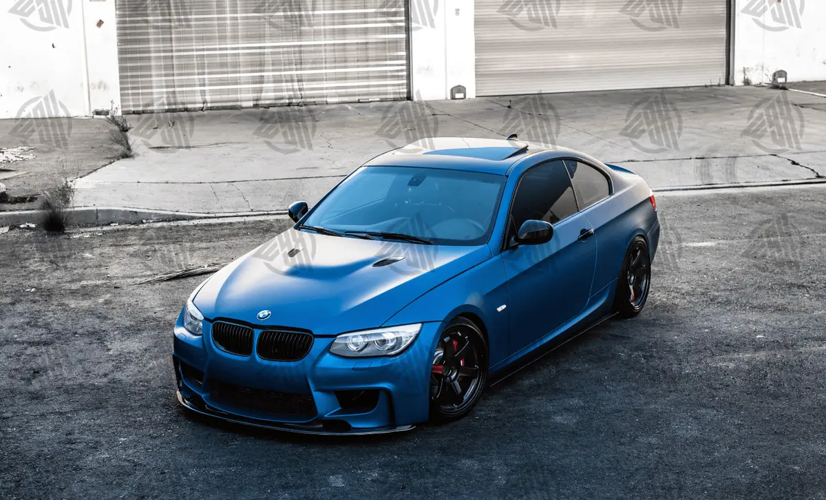 1M Style E9x 3 Series Front Bumper W/Front Lip 1