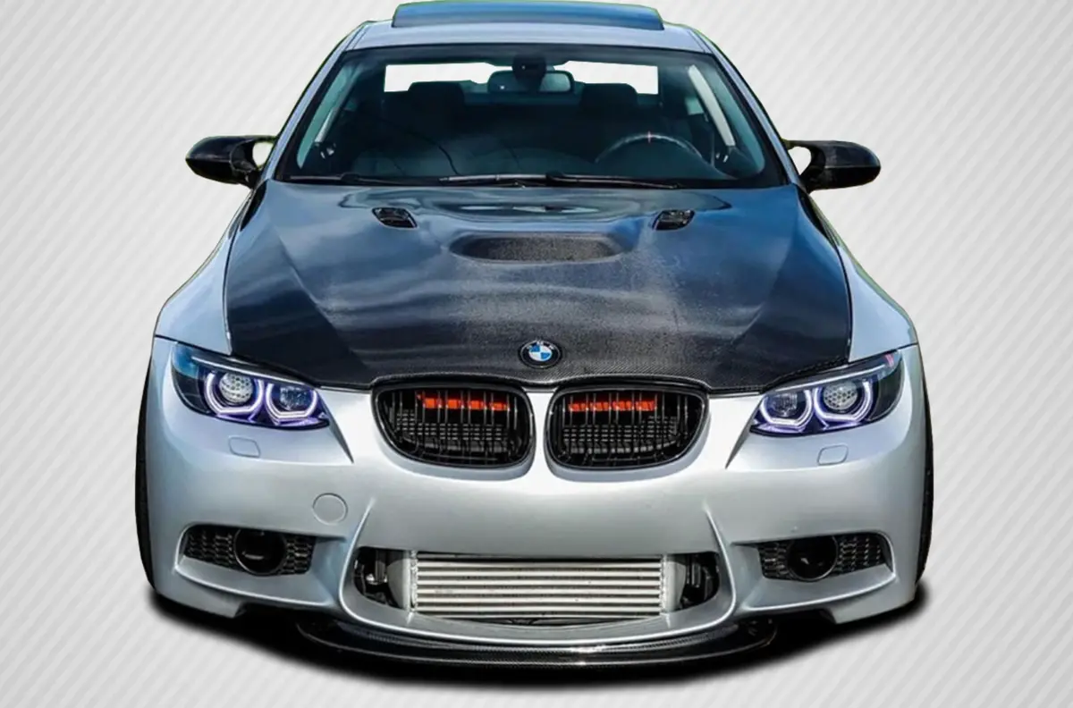 E92/E93 M3 Style Carbon Fibre Hood (2007-2010) 1