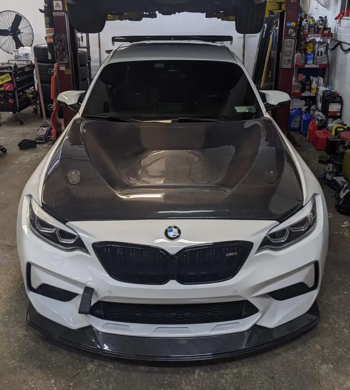 F22/F87 Gts Style Carbon Fibre Hood 1