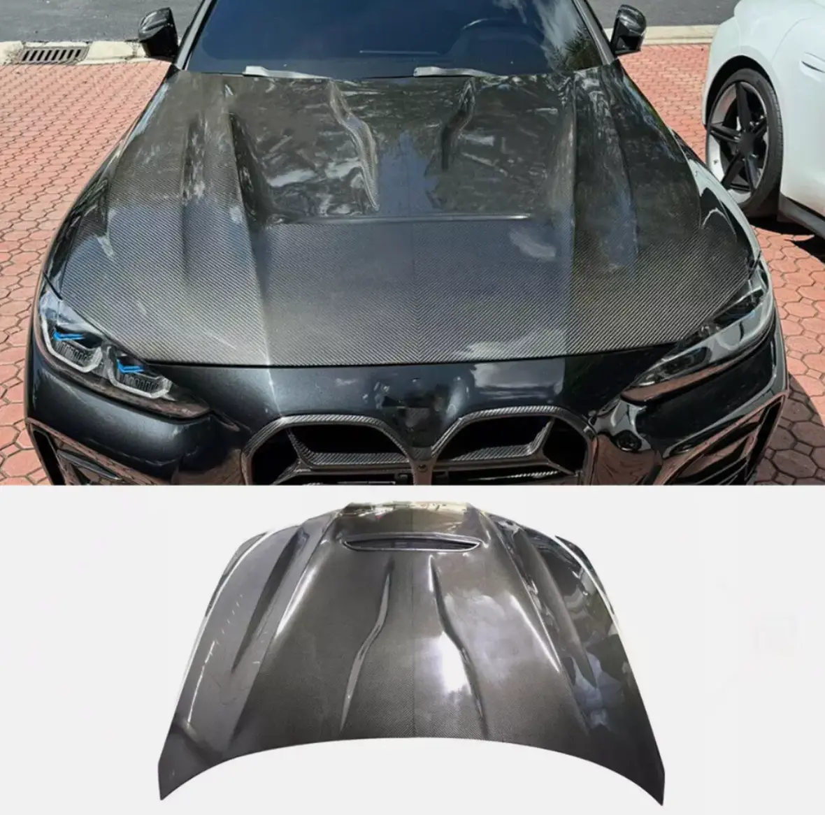 G22 Cs Style Carbon Fibre Hood 1