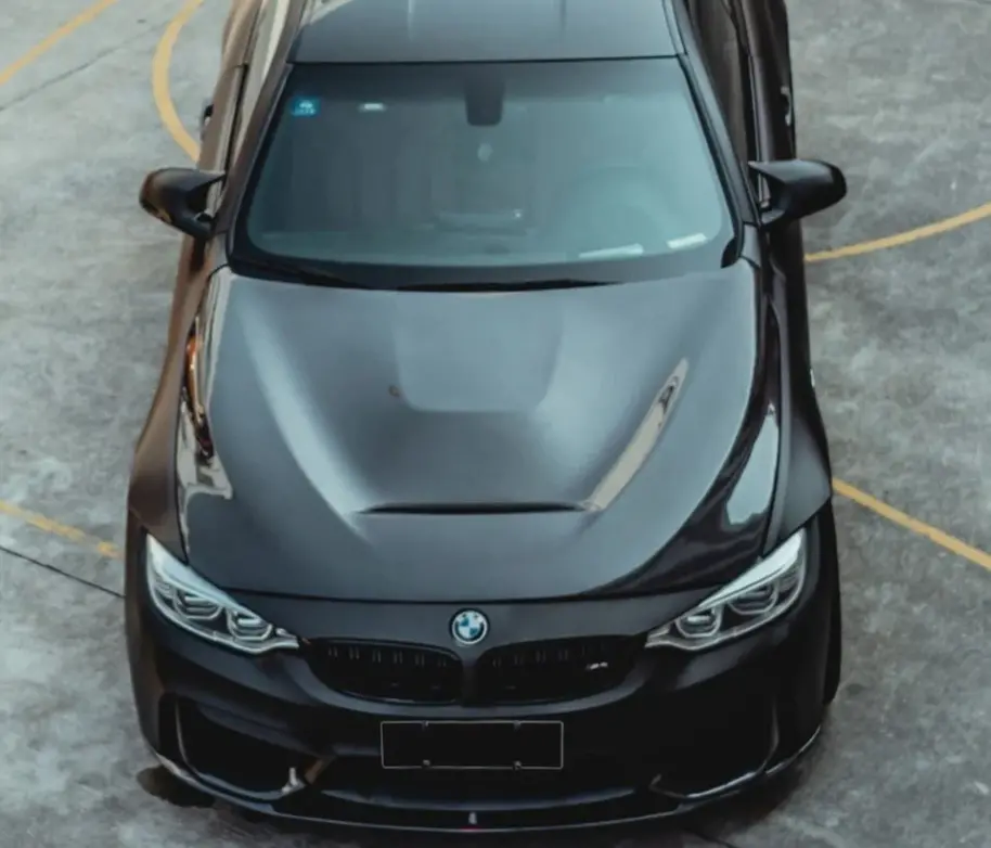 M3/M4 Cs Style Carbon Fibre Hood 2