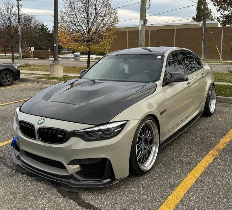 M3/M4 Cs Style Carbon Fibre Hood 1