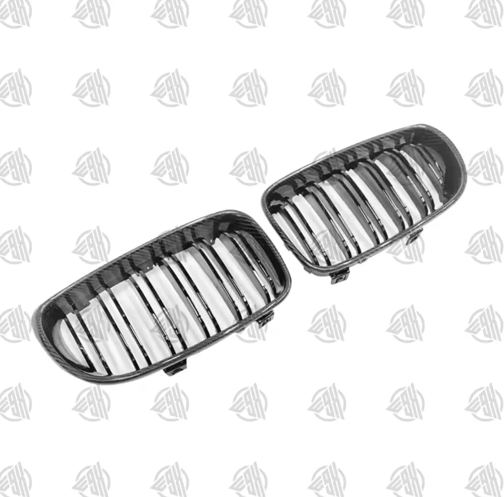 E82/E88 1 Series Kidney Grille Carbon Fibre 1