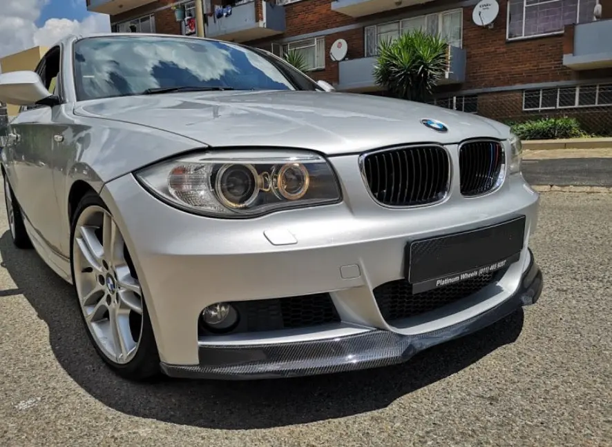 E82/E88 M-Tech Carbon Fibre Front Lip 1