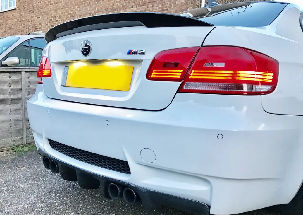 E9x Performance Style Carbon Trunk Spoiler 1