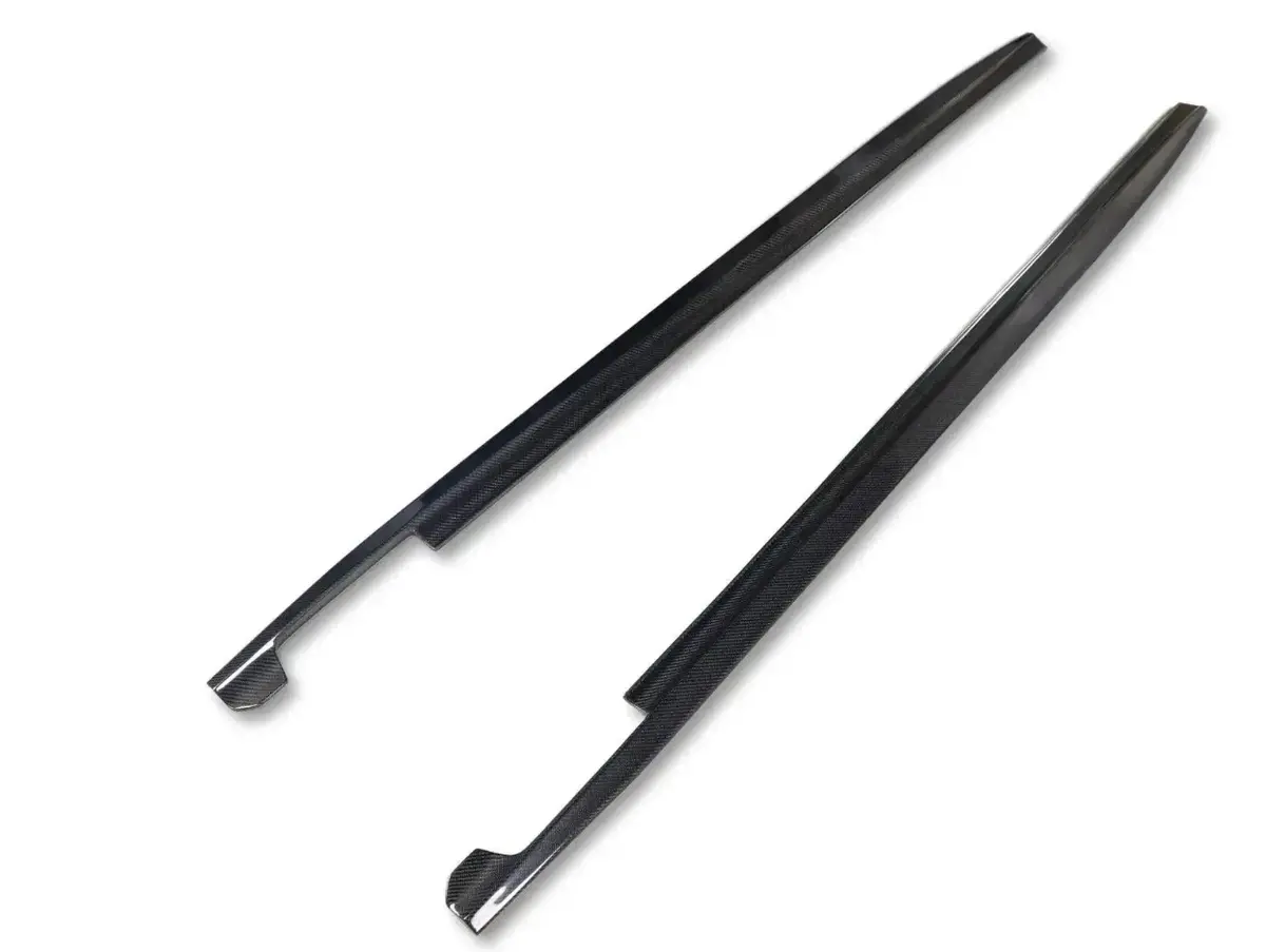 G20 V1 Style Carbon Fibre Side Skirt Extensions 1