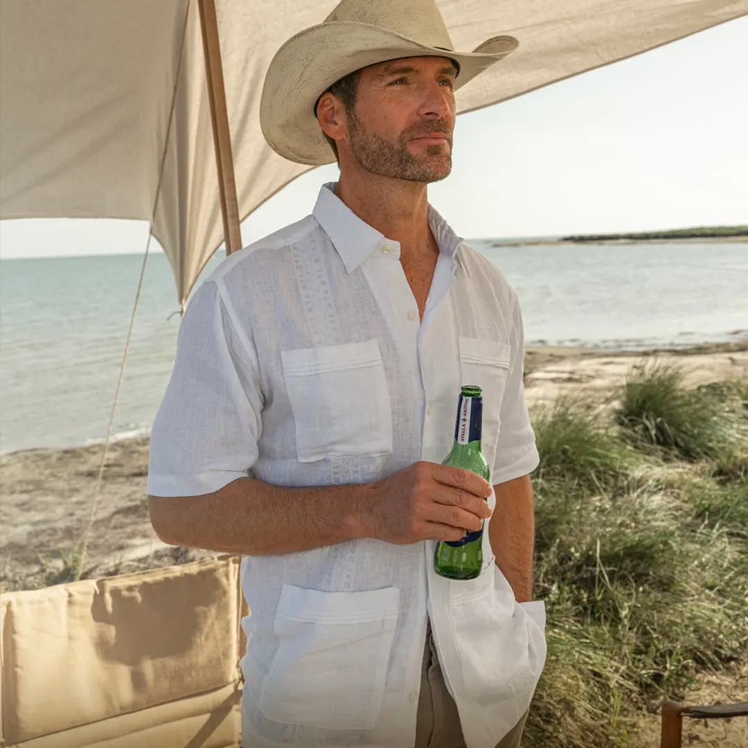 Men's Linen Heritage Guayabera 9