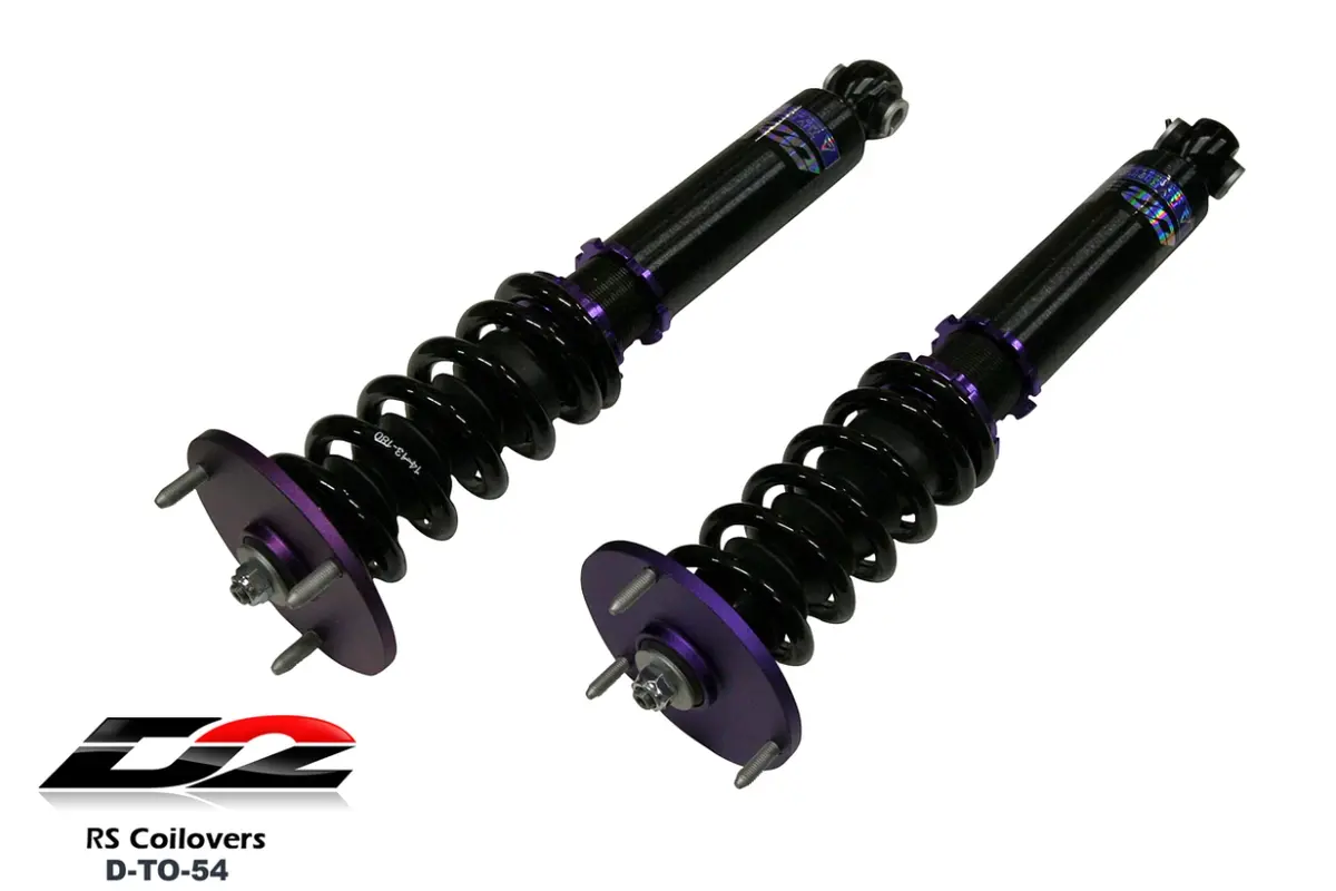 D2 Rs Coilovers D-To-54 86-92 Toyota Supra 1