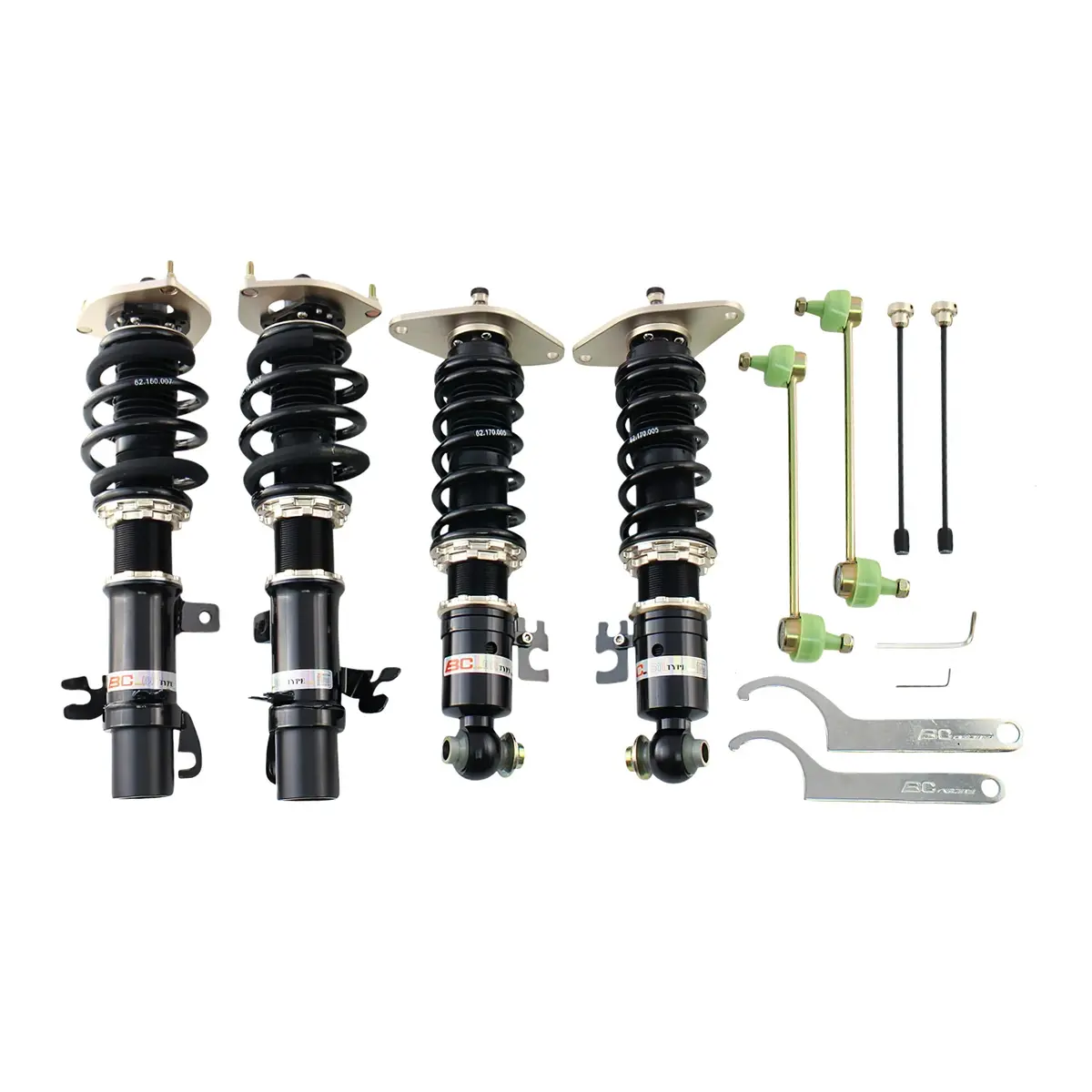 Bc Racing Br Series Coilovers : 07-13 Mini Cooper T-02-Br 1
