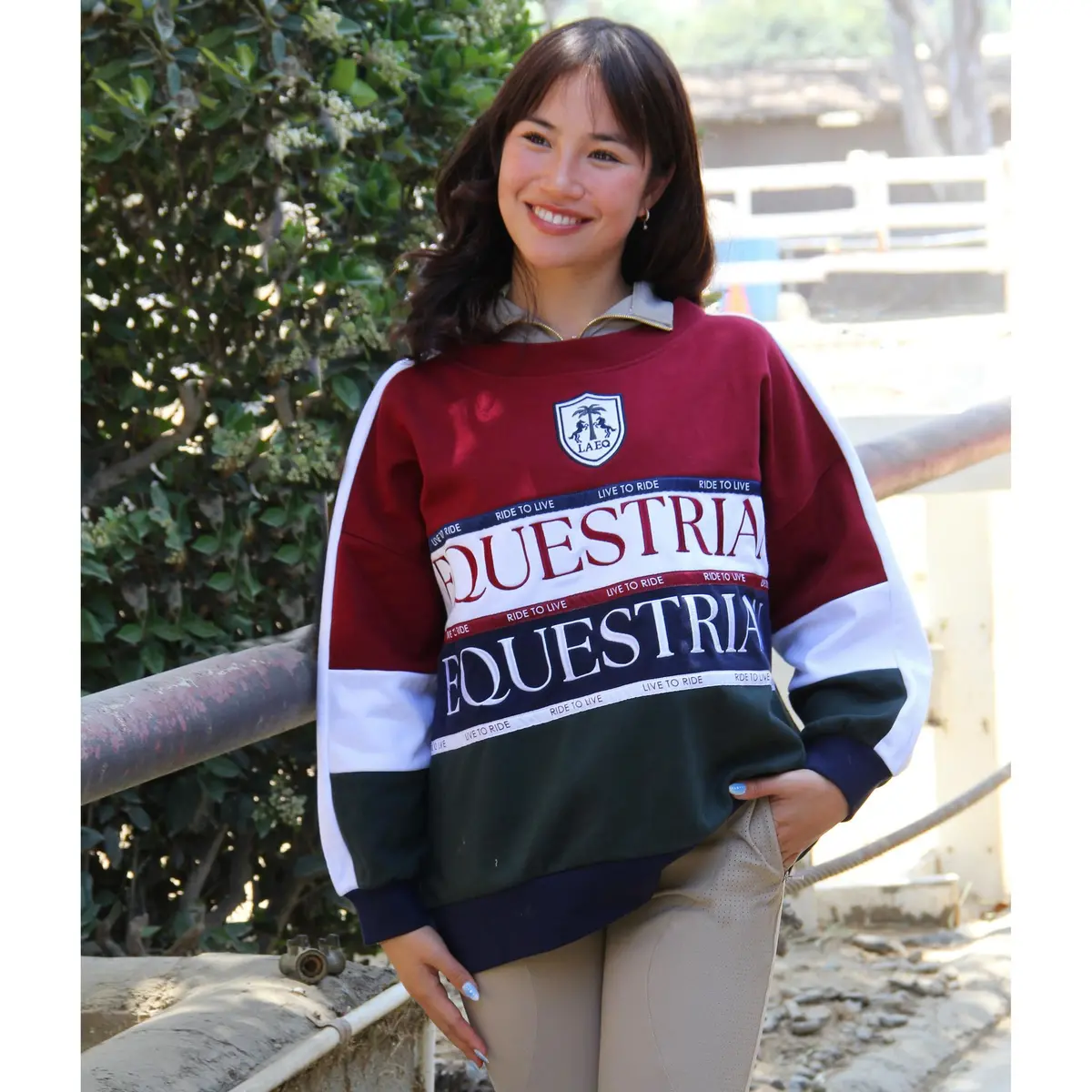 The La La 'Equestrian' Sweatshirt 3