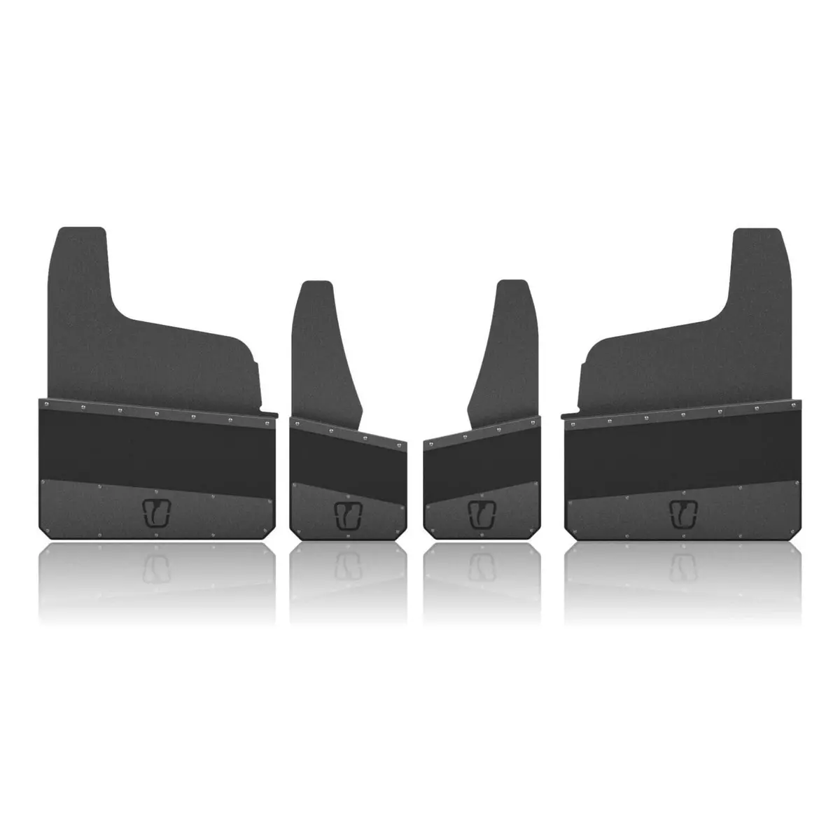 Trigger Industries Standard Height Dually Mud Flaps 1