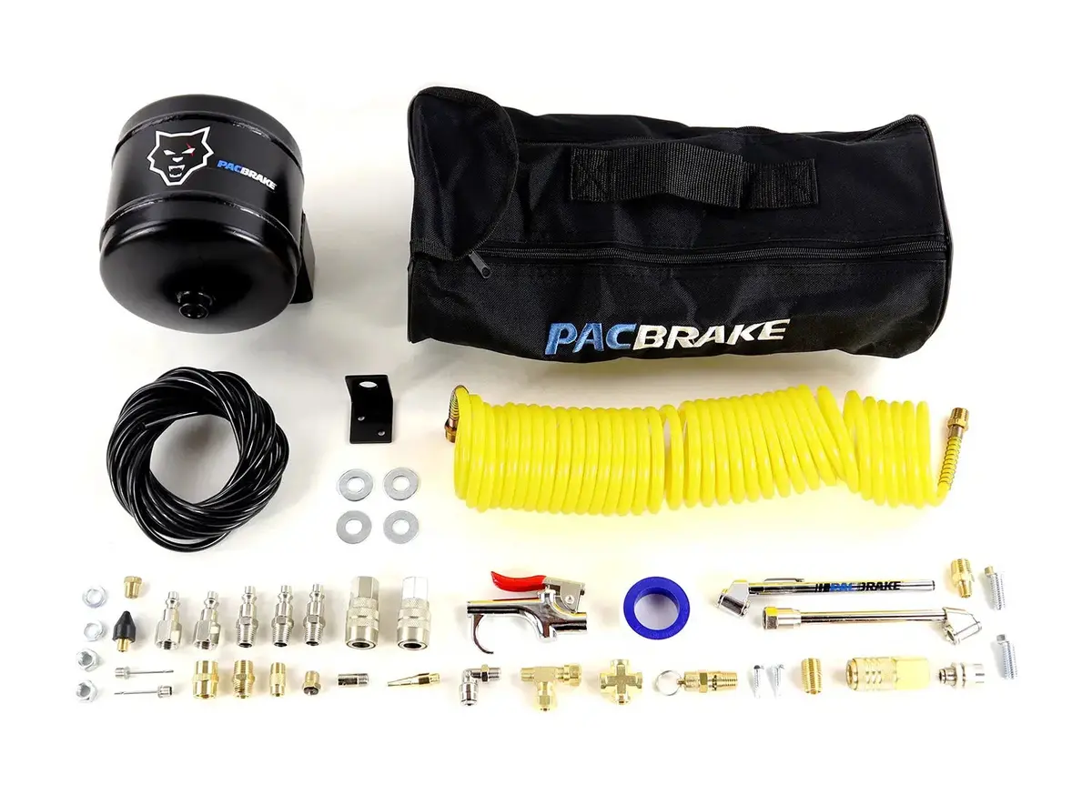 Universal 1/2 Gallon Premium Carbon Steel Air Tank Kit W/ Air Accessories (Hp10053) 1