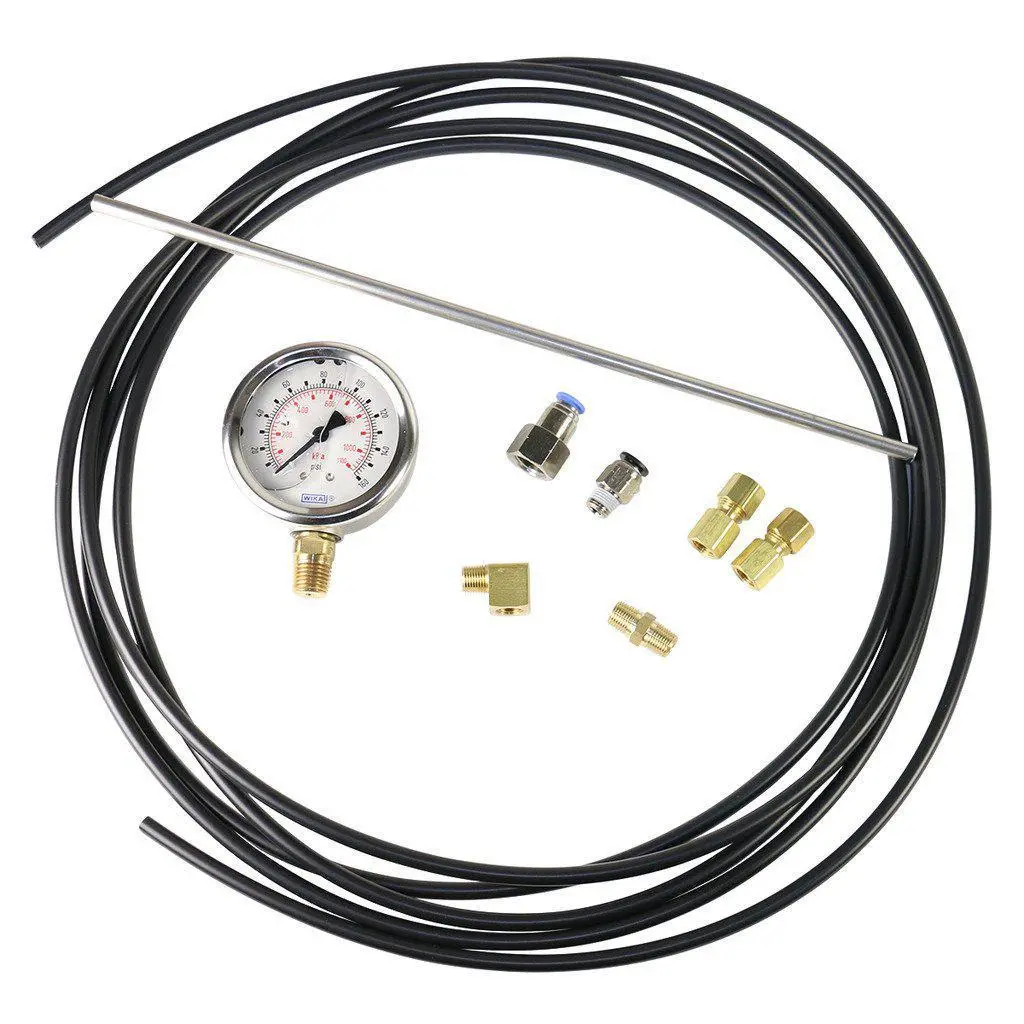 Universal 160Psi Exhaust Back Pressure Gauge Kit (1030050) 1