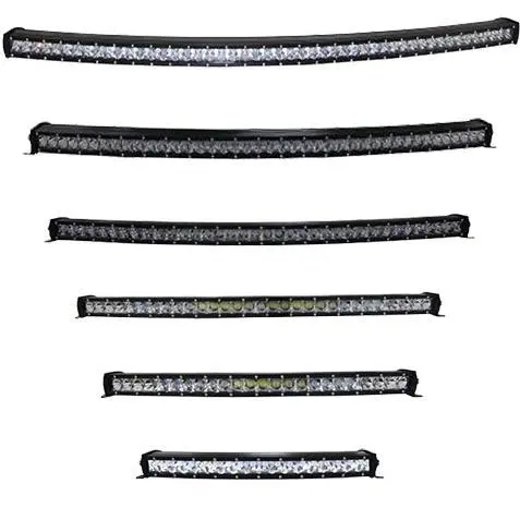Universal 20 -50" Srx Cree Led Single Row Curved Light Bar (10-10017) 1