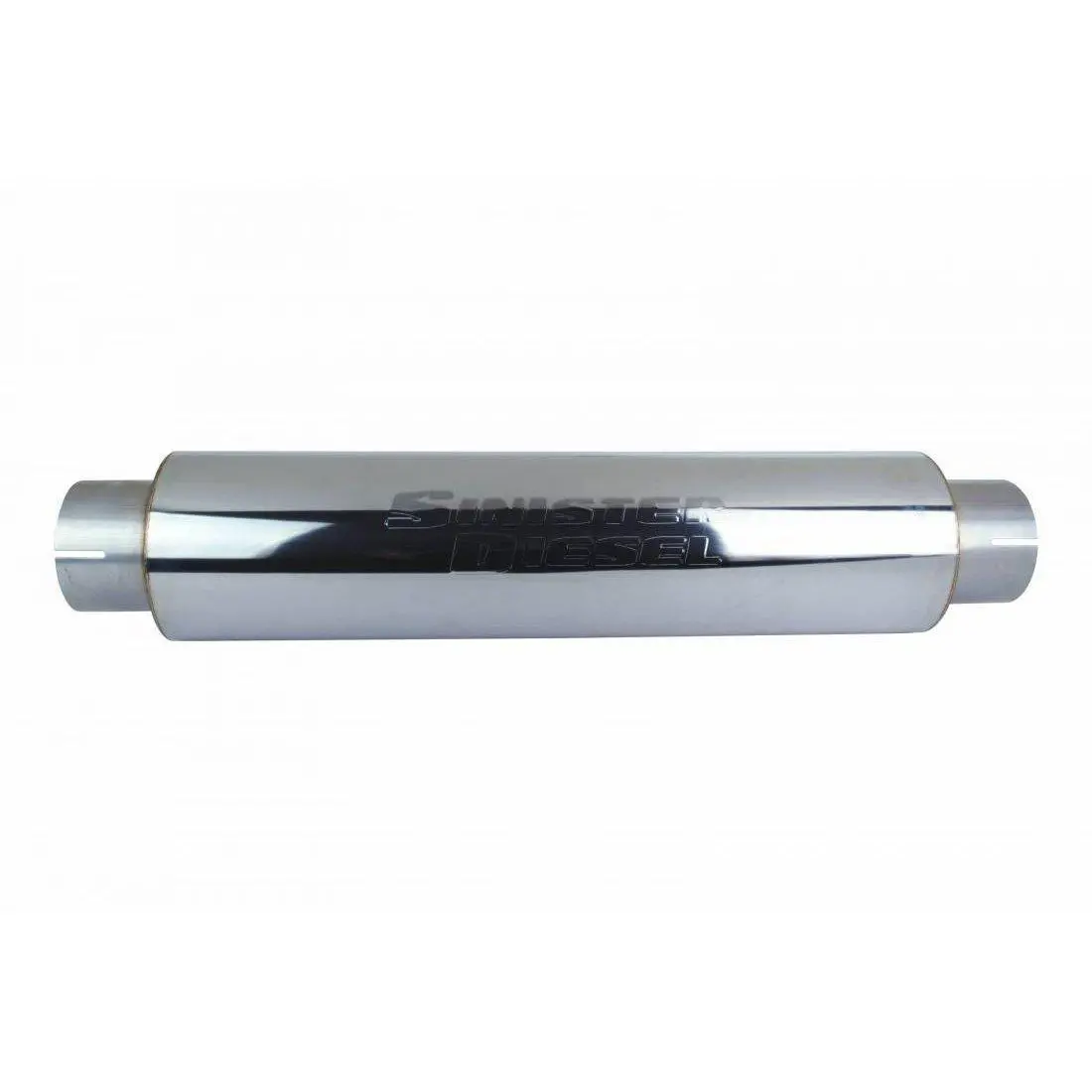Universal 4" Inlet Stainless Steel Muffler (Sd-U4m-01-20) 1