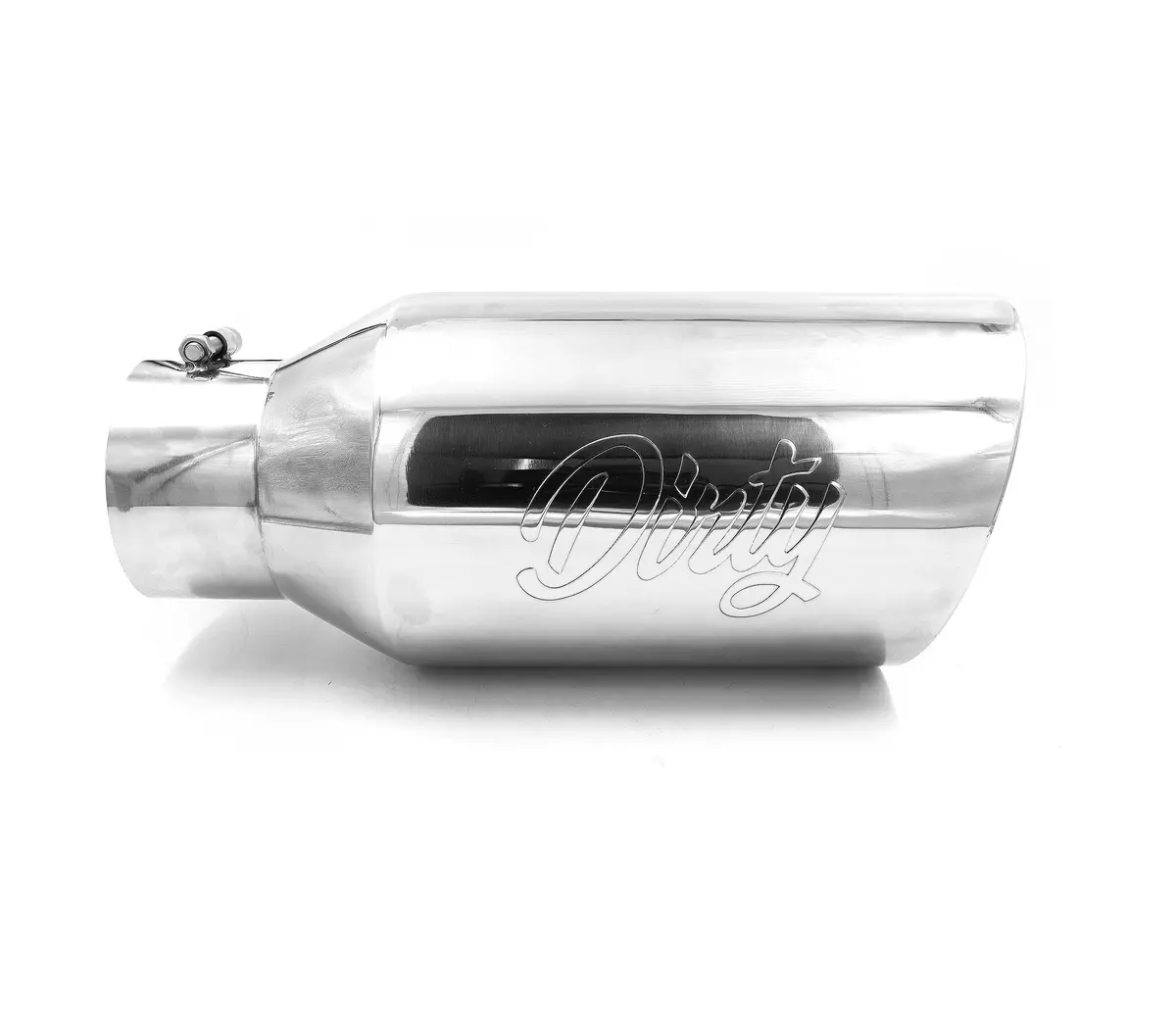 Universal 5-8" Dirty Stainless Exhaust Tip (Ddc-Exh-A071) 1
