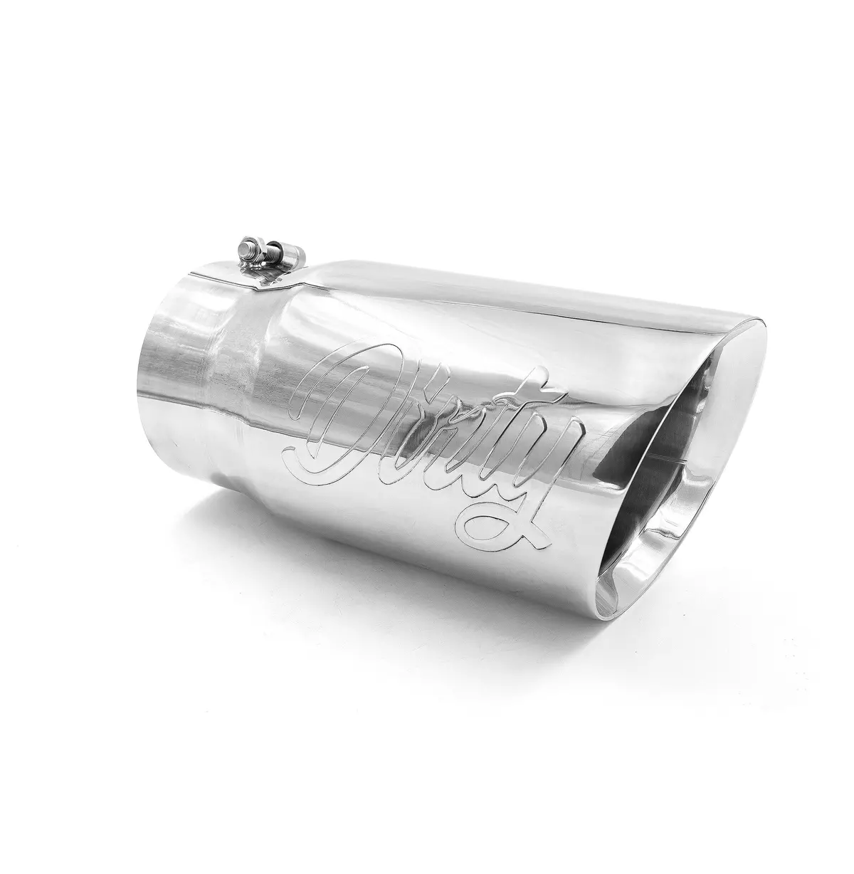 Universal 5 To 6" Dirty Stainless Exhaust Tip (Ddc-Exh-A056) 1