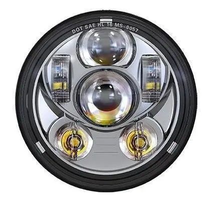 Universal 5.75" Motorcycle Headlight (10-20208/10-20207) 2