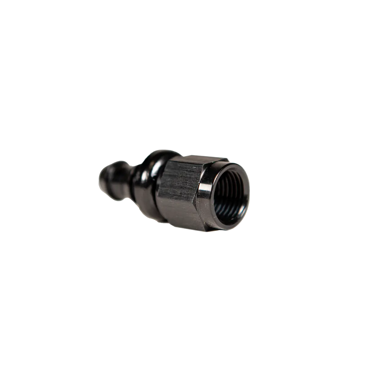 Universal 6" Straight To Hose Barb Black (Fpe-Pl-00-06) 2