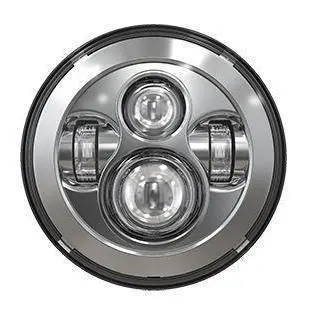 Universal 7" Dot Headlight For Motorcycles & Jeeps (10-20213/10-20214) 1