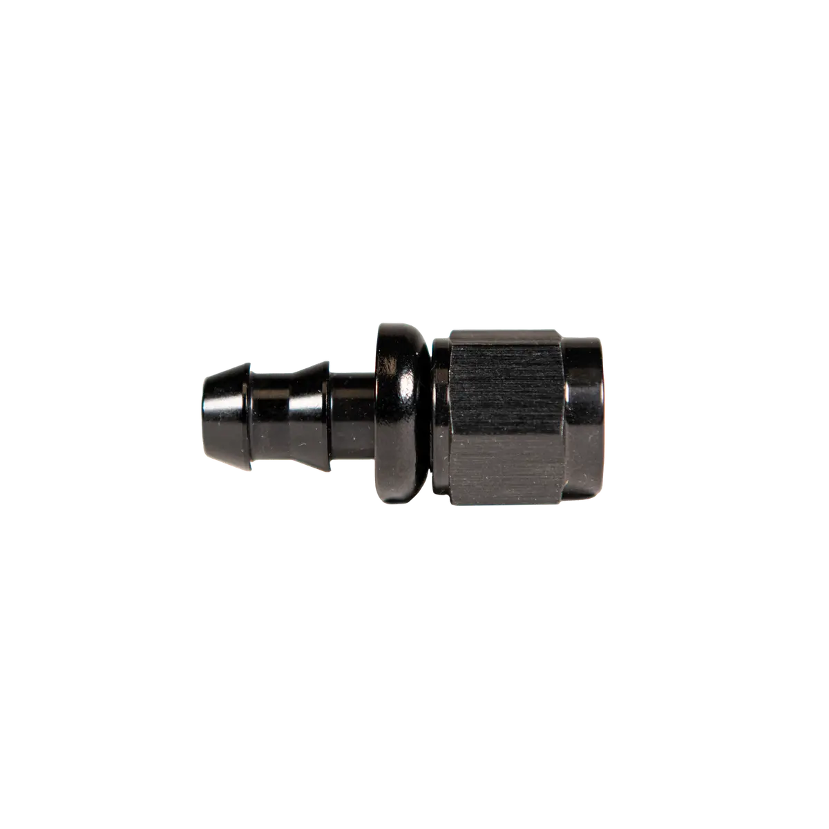 Universal 8" Straight To Hose Barb Black (Fpe-Pl-00-08) 1