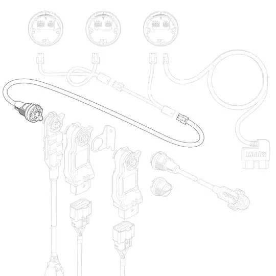 Universal B-Bus In-Cab Starter Cable & Kit 2