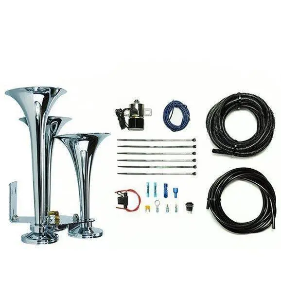 Universal Basic Triple Train Horn Kit (Hp10254) 1