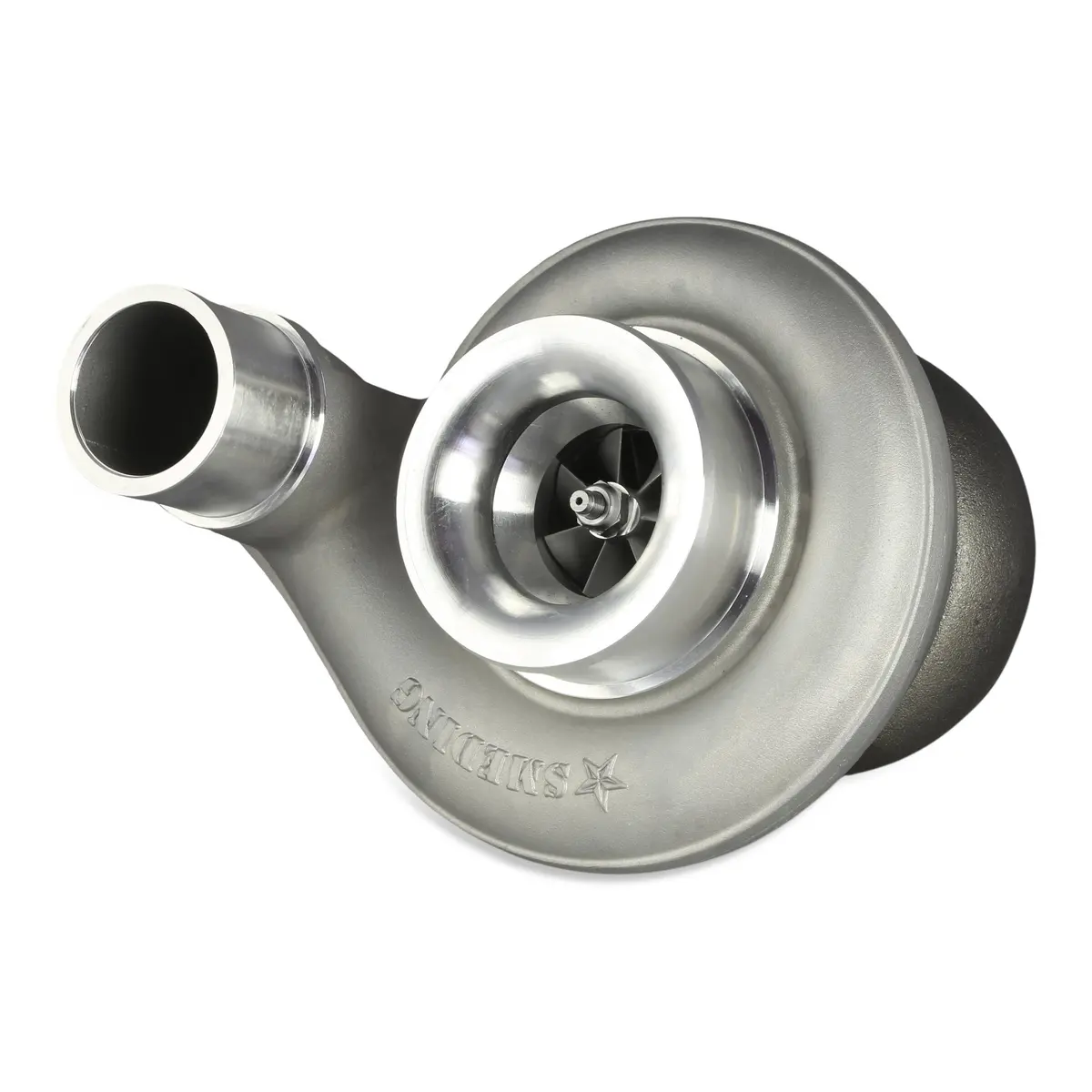 Universal Billet S472 T4 90 Degree Cover Turbocharger (Bs4728390stds490) 1