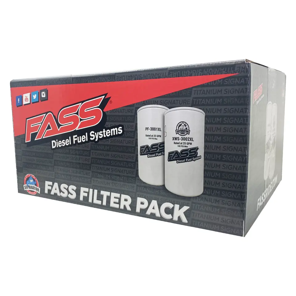 Universal Fass Xl Fuel Filter Pack (Fp3000xl) 1