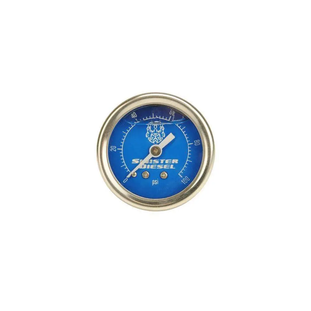Universal Fuel Pressure Gauge - Oil Filled 1/8Th Npt (Sd-Gauge) 1