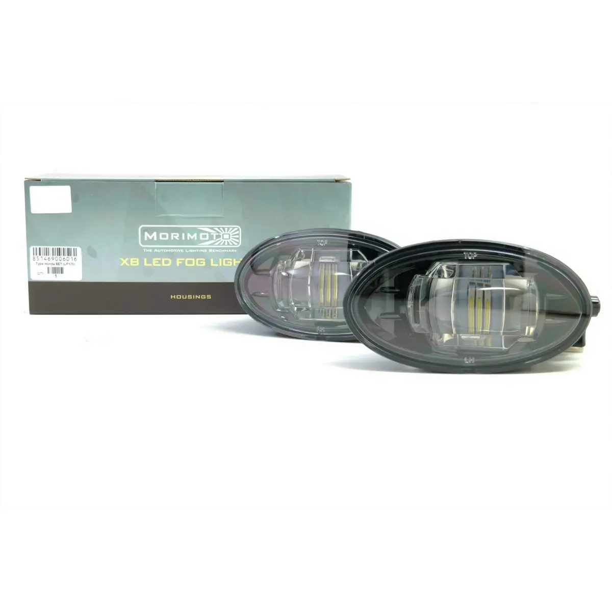 Universal Honda Xb Led Black Fog Light (Lf170) 1