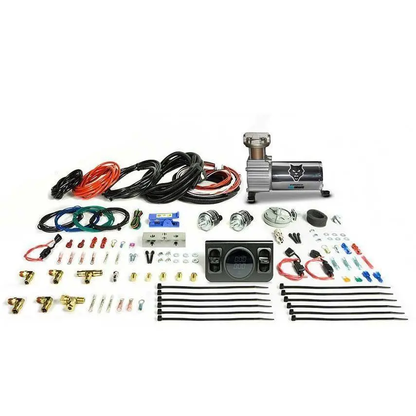 Universal Independent Paddle Valve In-Cab Control Kit W/ Digital Gauge & Compressor (Hp10256) 1