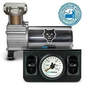 Universal Independent Paddle Valve In-Cab Control Kit W/ Mechanical Gauge & Compressor (Hp10098) 2