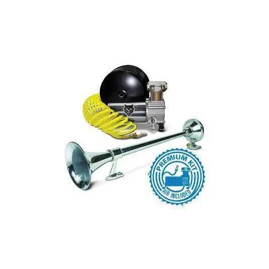 Universal Premium Large Single Air Horn Kit W/ Onboard Air (Hp10238) 2